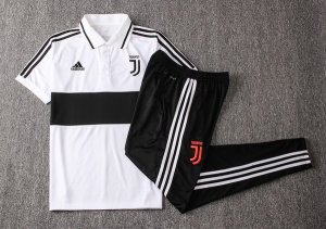 Polo Juventus Conjunto Complet 2019-20 Blanc Noir Rose