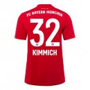 Maillot Bayern Munich NO.32 Kimmich 1ª 2019-20 Rouge