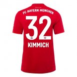 Maillot Bayern Munich NO.32 Kimmich 1ª 2019-20 Rouge