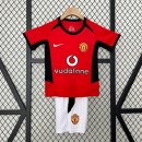 Maillot Manchester United 1ª Enfant Retro 2002 2004