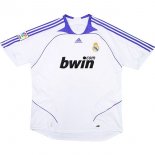 Thailande Maillot Real Madrid 1ª Retro 2007 2008 Blanc