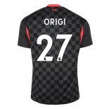 Maillot Liverpool NO.27 Origi 3ª 2020-21 Noir