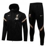 Sweat Shirt Capuche Liverpool 2022 Noir Or