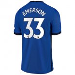 Maillot Chelsea NO.33 Emerson 1ª 2020-21 Bleu