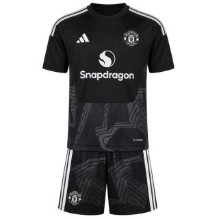 Maillot Manchester United Gardien Enfant 2026-27 Noir