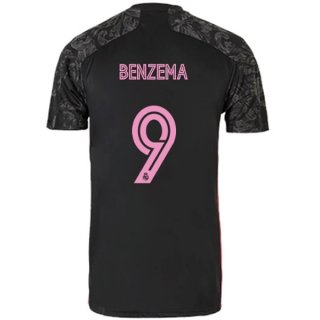 Maillot Real Madrid 3ª NO.9 Benzema 2020-21 Noir