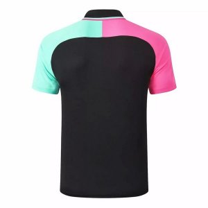 Polo Barcelone 2020-21 Noir Rose Vert