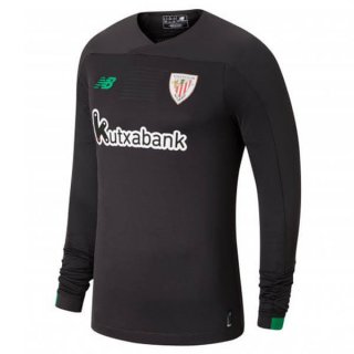 Maillot Athletic Bilbao ML Gardien 2019-20 Gris Noir