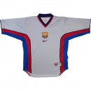 Thailande Maillot Barcelone 2ª Retro 1998 2001 Gris