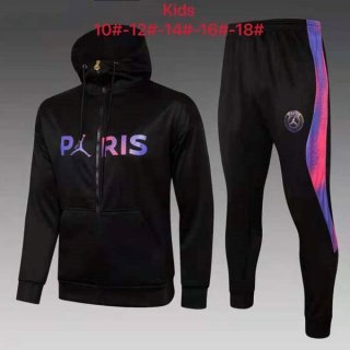 Enfant Sweat Shirt Capuche Paris Saint Germain 2022 Noir Rose 2