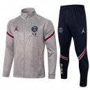 Survetement Paris Saint Germain 2021-22 Gris