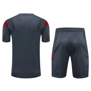 Entrainement Liverpool Ensemble Complet 2020-21 Gris Rouge