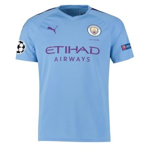 Thailande Maillot Manchester City 1ª 2019-20 Bleu