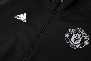 Survetement Manchester United 2019-20 Noir Blanc