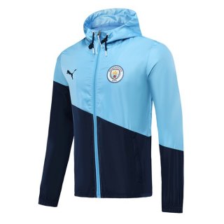 Coupe Vent Manchester City 2019-20 Bleu Clair