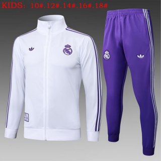 Enfant Survetement Real Madrid 2025-26 Blanc 7 Enfant Survetement Real Madrid 2025-26 Blanc 7