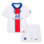 Maillot Paris Saint Germain 2ª Enfant 2020-21 Blanc