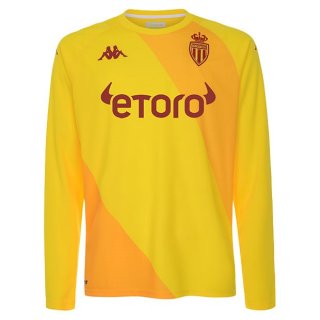 Thailande Maillot AS Monaco Gardien 2021-22 Jaune