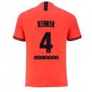 Maillot Paris Saint Germain NO.4 Kehrer 2ª 2019-20 Orange