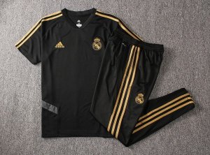 Entrainement Real Madrid Conjunto Complet 2019-20 Noir Jaune