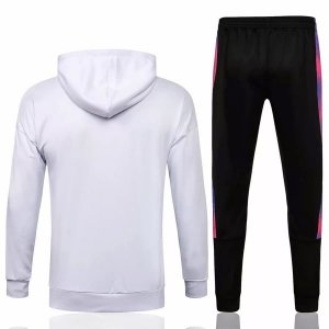Sweat Shirt Capuche Paris Saint Germain 2021-22 Blanc Purpura Noir