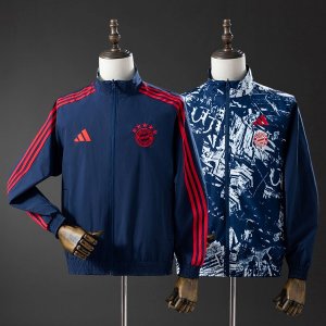 Veste Coupe-Vent Réversible Bayern Munich 2026 Veste Coupe-Vent Réversible Bayern Munich 2026
