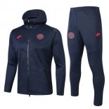 Survetement Paris Saint Germain 2019-20 Bleu Marine Rouge