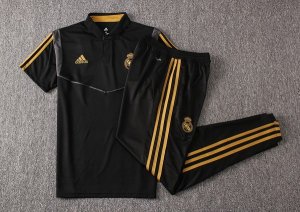 Polo Conjunto Complet Real Madrid 2019-20 Noir Gris