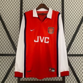 Thailande Maillot Arsenal 1ª ML Retro 1998 1999 Thailande Maillot Arsenal 1ª ML Retro 1998 1999