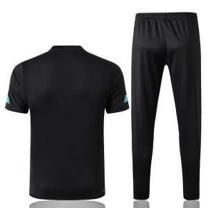 Entrainement Liverpool Conjunto Complet 2019-20 Vert Noir