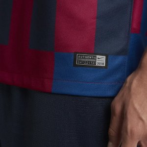 Thailande Maillot Barcelone 20th Bleu Rouge