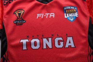 Thailande Maillot Tonga RLWC 1ª 2017 2018 Rouge