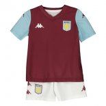 Maillot Aston Villa 1ª Enfant 2019-20 Rouge