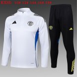 Enfant Sweatshirt Manchester United 2025-26 Blanc 5