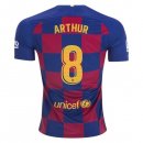 Maillot Barcelone NO.8 Arthur 2ª 2019-20 Jaune