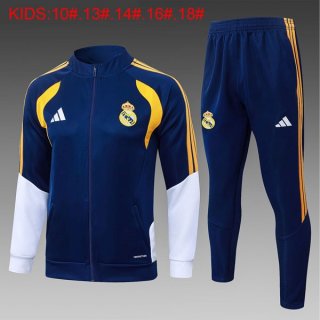 Enfant Survetement Real Madrid 2026-27 Bleu 3