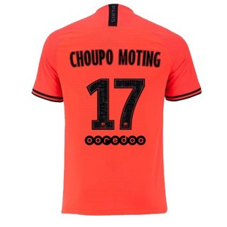 Maillot Paris Saint Germain NO.17 Choupo Moting 2ª 2019-20 Orange