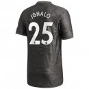 Maillot Manchester United NO.25 Ighalo 2ª 2020-21 Noir