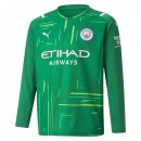 Thailande Maillot Manchester City Gardien ML 2021-22 Vert