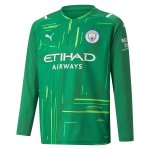 Thailande Maillot Manchester City Gardien ML 2021-22 Vert Thailande Maillot Manchester City Gardien ML 2021-22 Vert