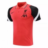 Polo Liverpool 2020-21 Rouge Noir