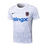 Maillot Entrainement Chelsea 2025-26 Blanc 4