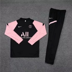 Survetement Paris Saint Germain 2021-22 Noir Rose