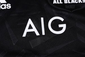 Thailande Maillot All Blacks 2017 2018 Noir