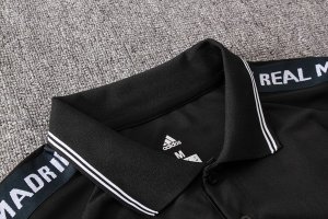 Polo Conjunto Complet Real Madrid 2019-20 Noir