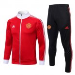 Veste Manchester United 2022-23 Rouge Noir