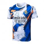 Maillot Entrainement Real Madrid 2025-26 Bleu 5