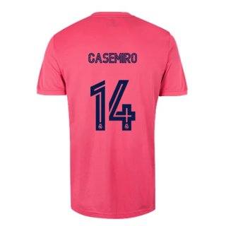 Maillot Real Madrid 2ª NO.14 Casemiro 2020-21 Rose