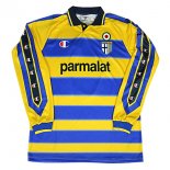 Maillot Parma 1ª ML 1999 2000 Bleu Jaune