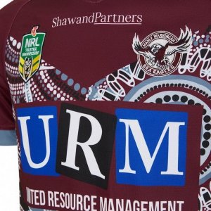 Thailande Maillot Manly Sea Eagles 2018 Rouge